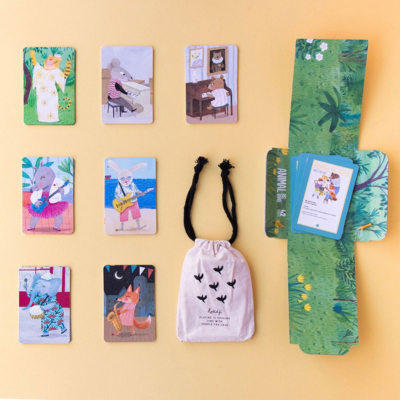 Joc de cartes de les 7 famílies